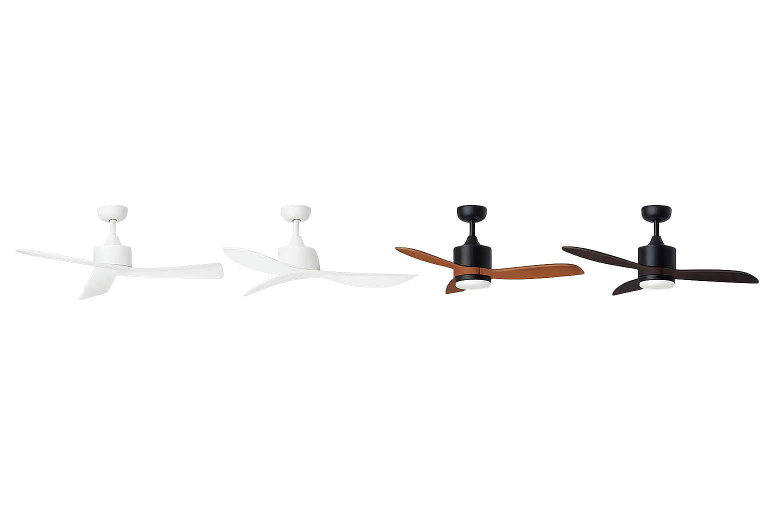 Orae 3-blade ceiling fans collection