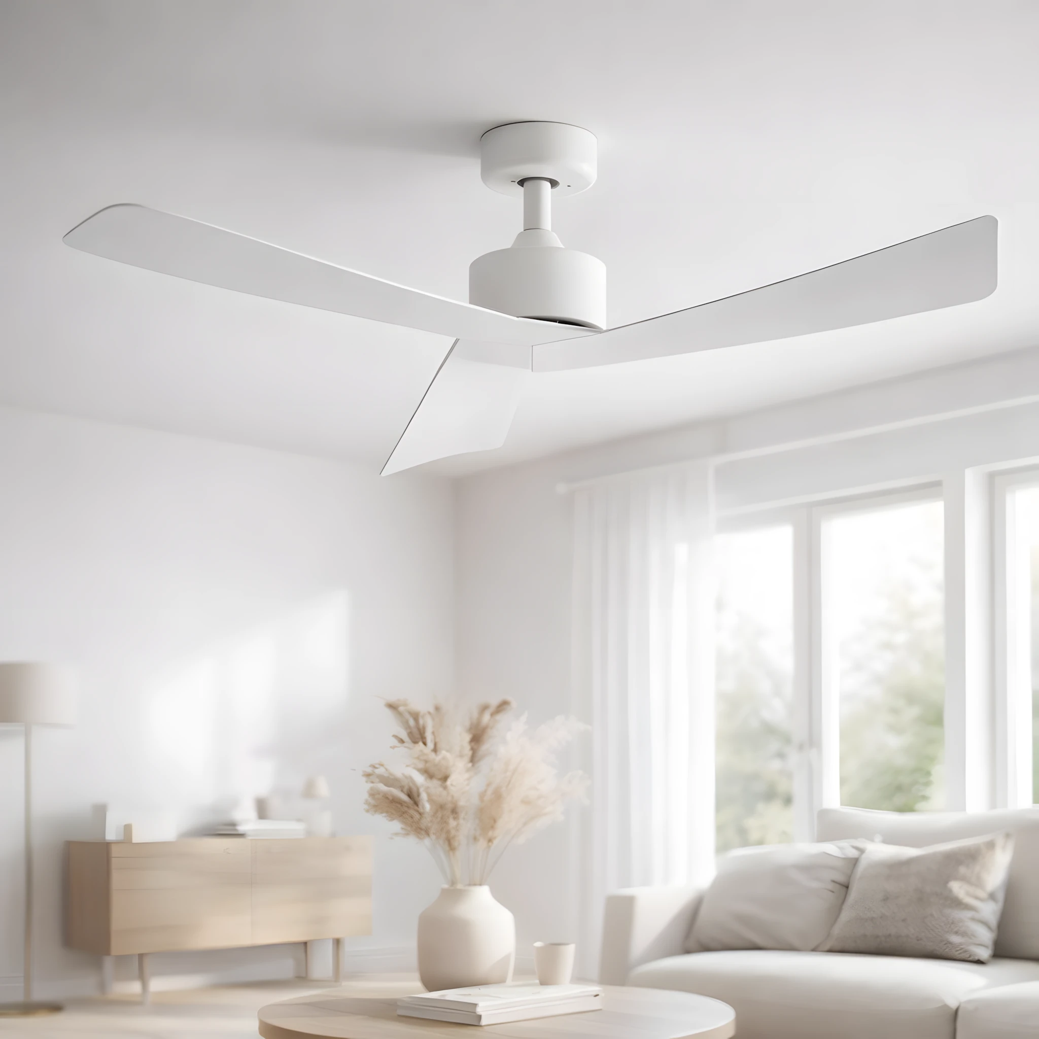 Classic White ceiling fan
